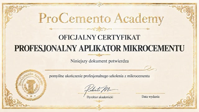 Dyplom ProCemento Academy